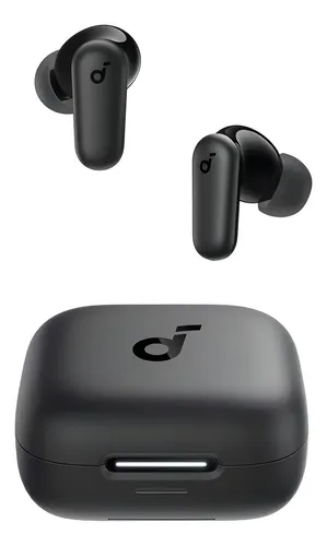 Fone de Ouvido Bluetooth 5.4 soundcore P30i da Anker, Cancelamento de Ruído Adaptativo, Graves Poderosos, 45H de Reprodução, Estojo 2-em-1 com Suporte para Celular, IP54, Fone sem fio TWS, Preto